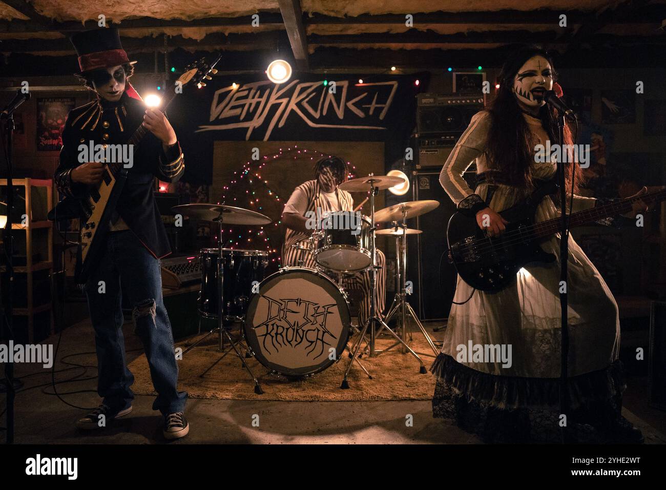 Hysterie! Emjay Anthony & Chiara Aurelia Stockfoto