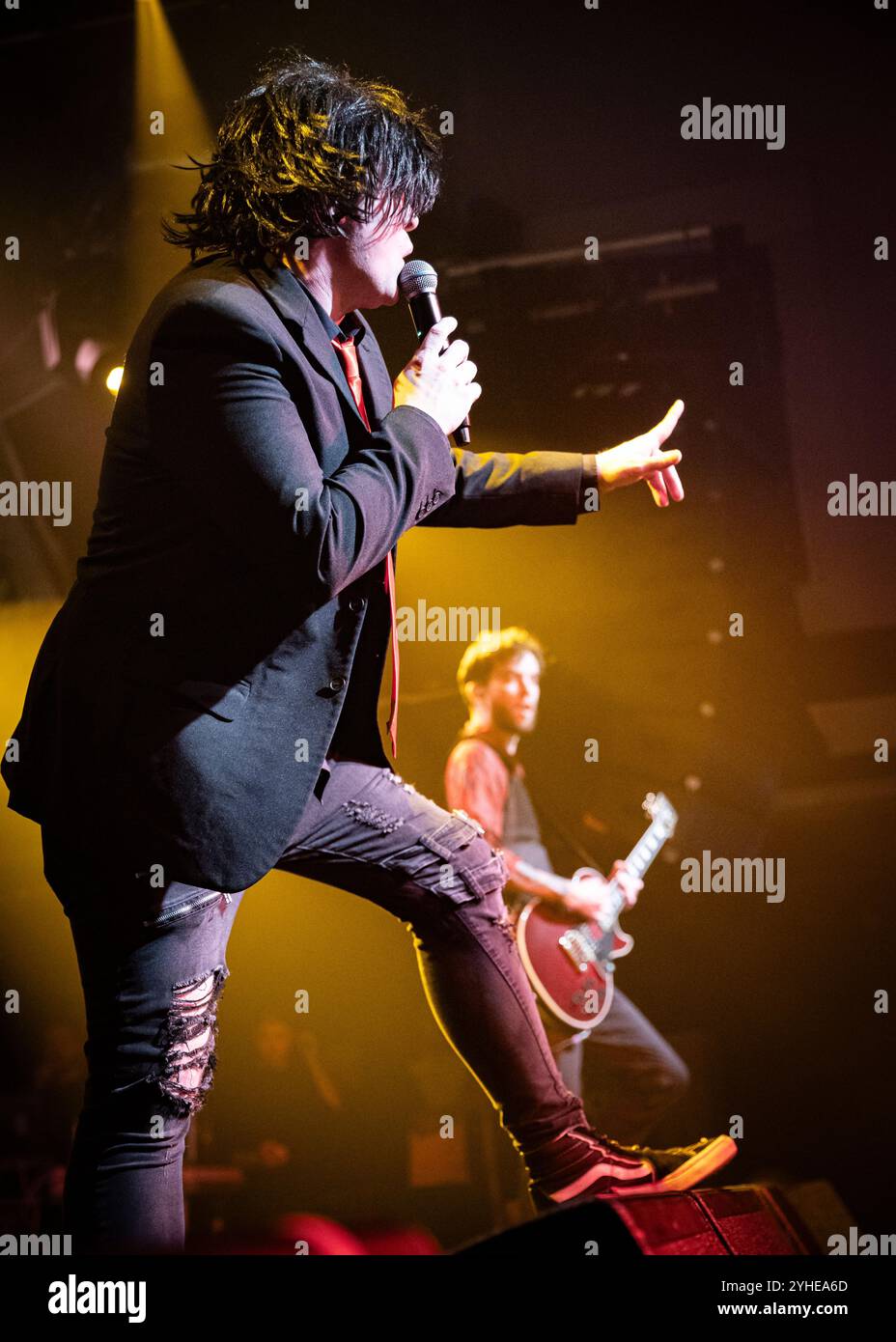 The Black Charade (My Chemical Romance Tribute Band) tritt an der O2 Academy Islington, London auf © Clarissa Debenham (Film Free Photography) / Alamy Stockfoto