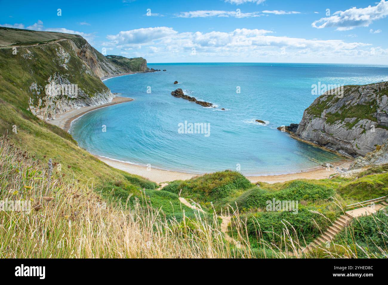 Man O war, Lulworth, Dorset, England, Großbritannien Stockfoto