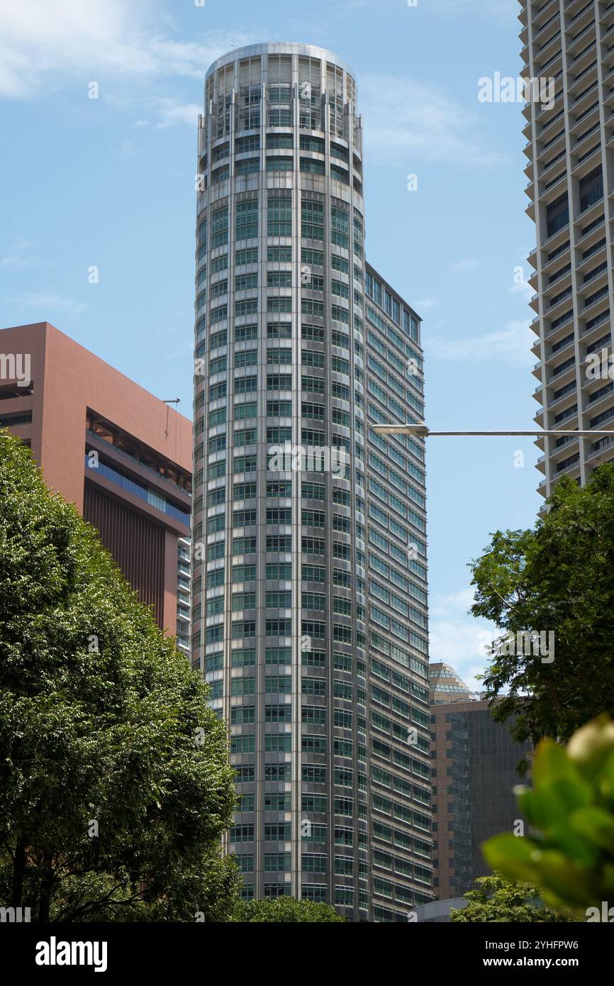Springleaf Tower Singapore 3 Anson Road Stockfoto