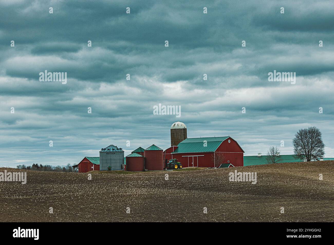 Die Schönheit alter Scheunen Stockfoto