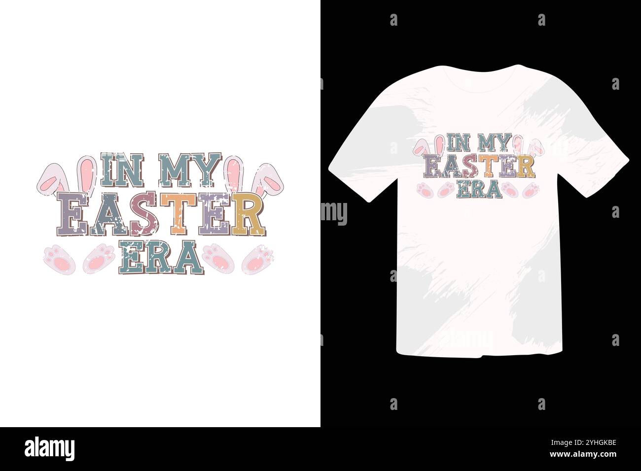 Ester SVG T-Shirt-Design Stock Vektor
