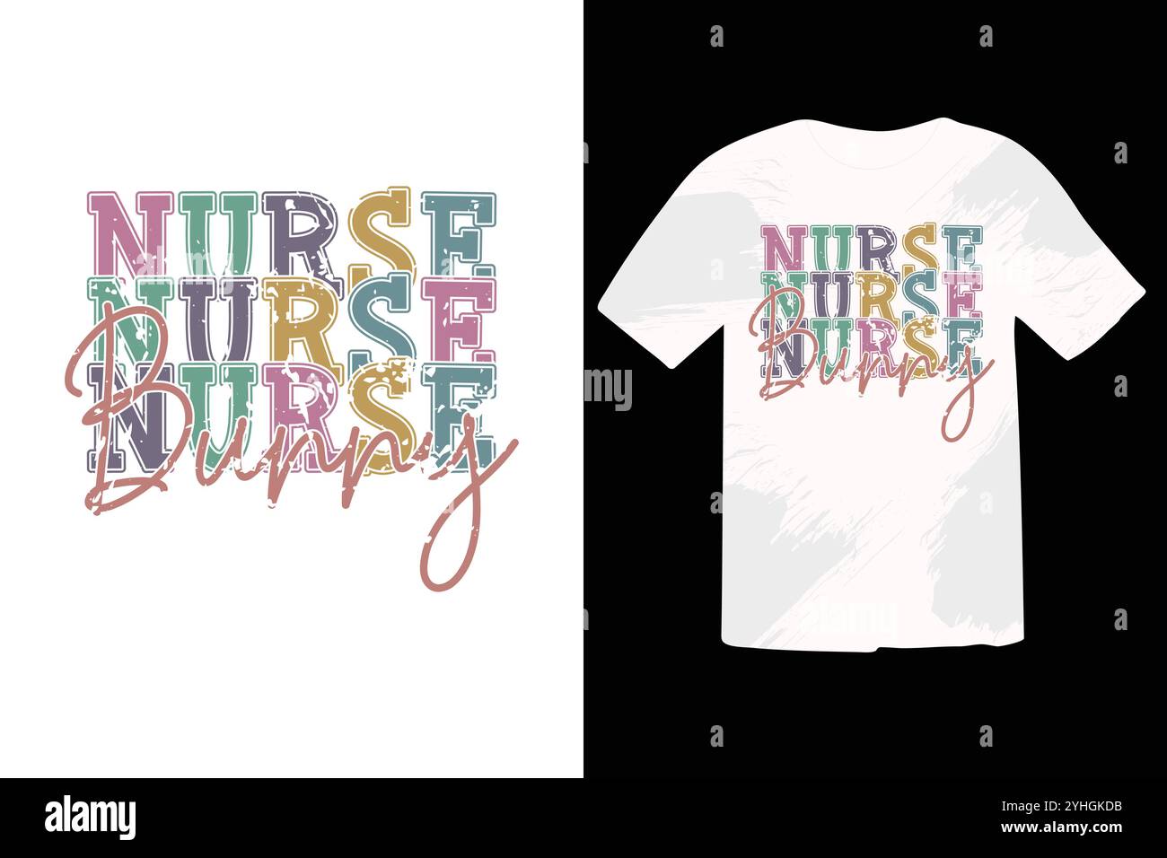 Ester SVG T-Shirt-Design Stock Vektor