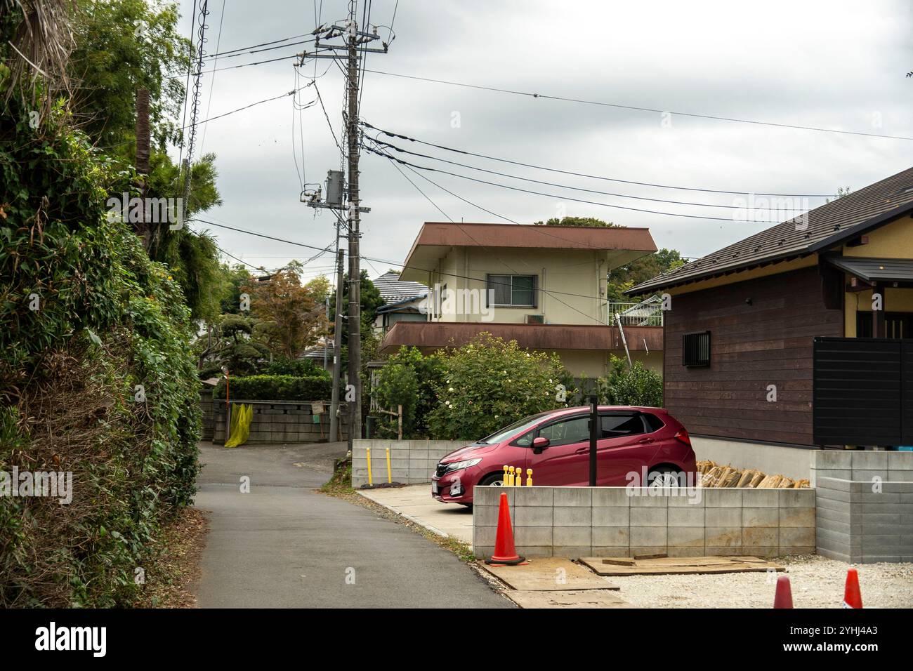 Straßen von Tokio Stockfoto