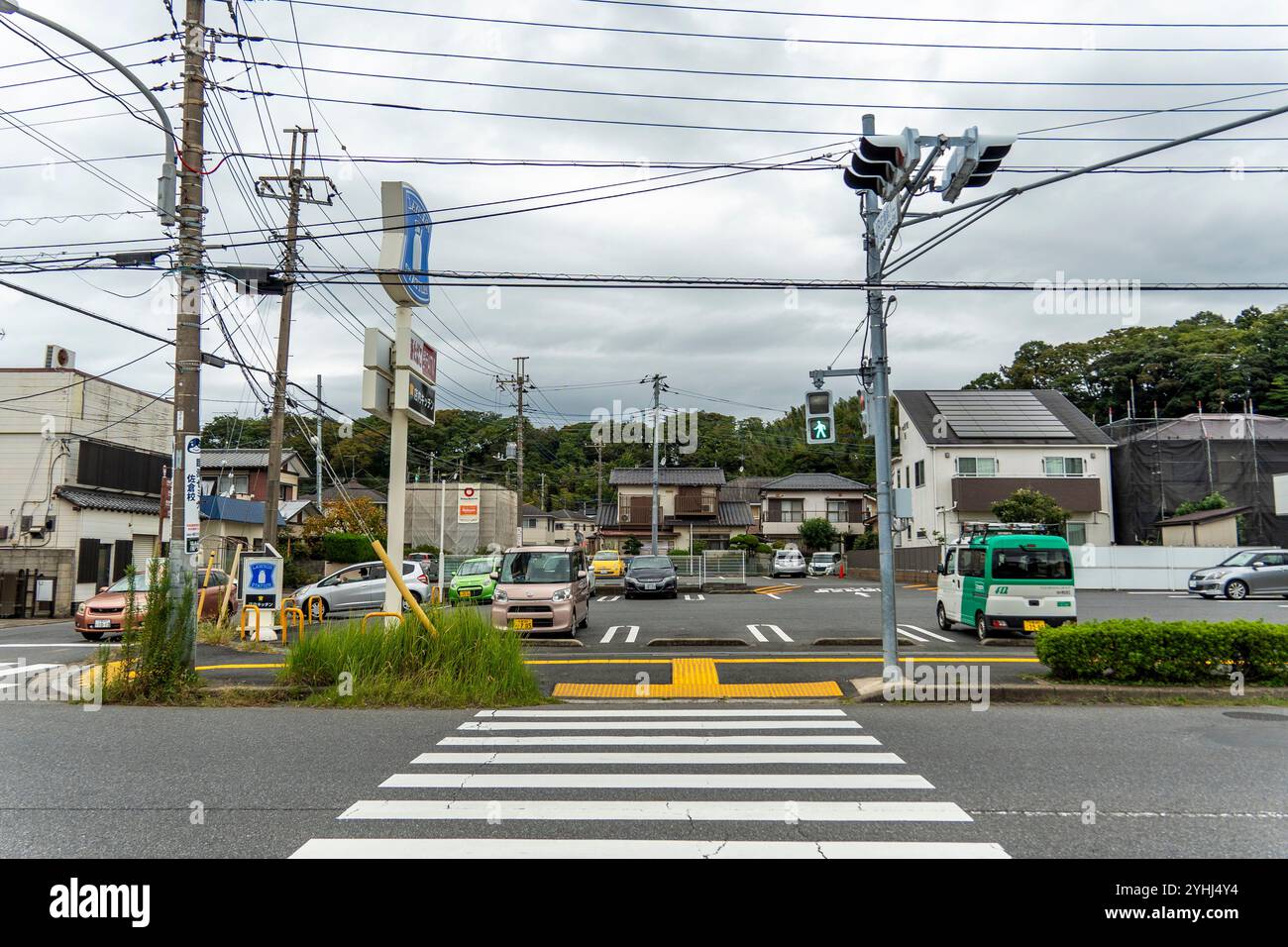 Straßen von Tokio Stockfoto