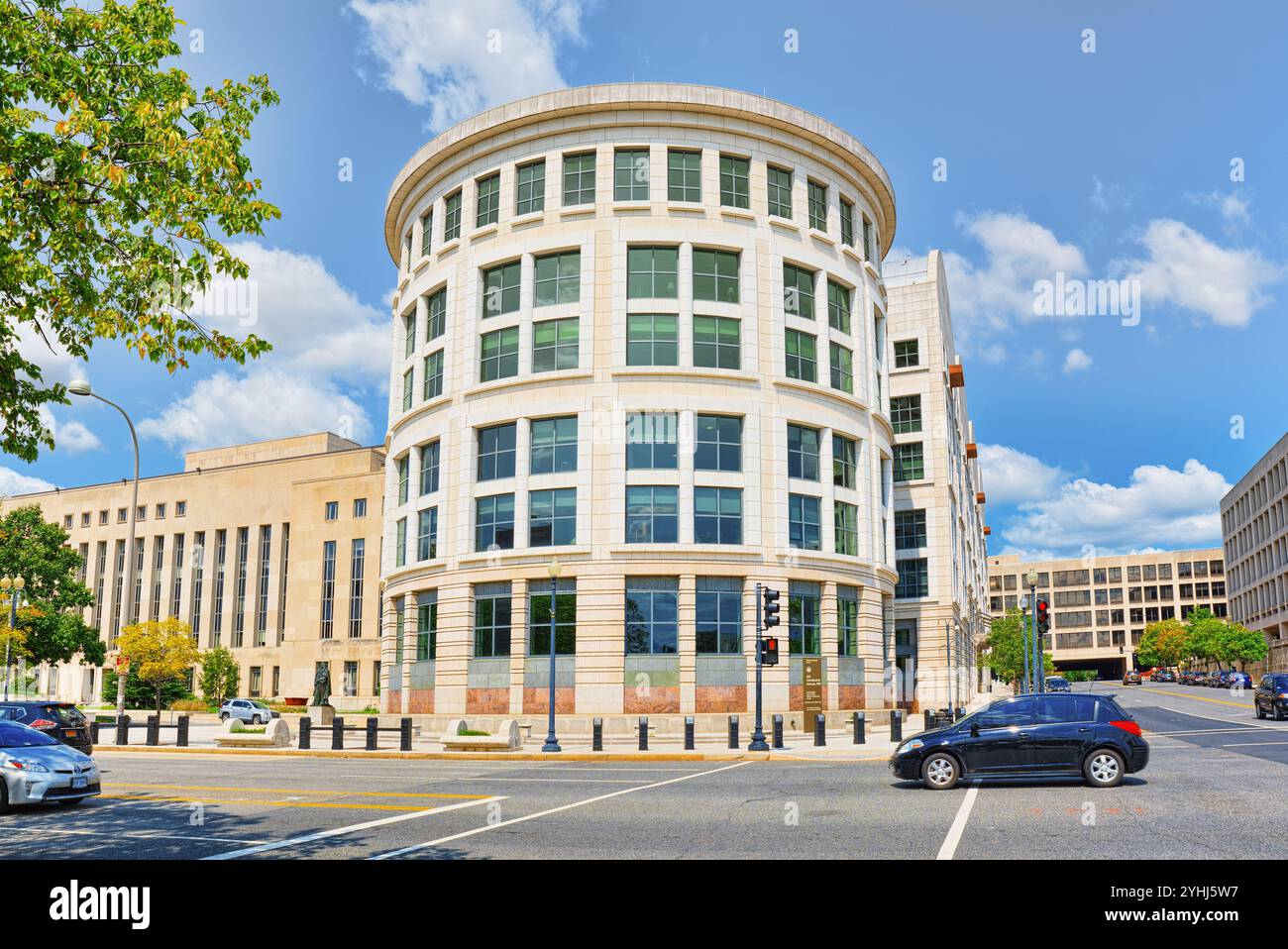 Washington, DC, USA - September 10,2017: urbane Stadtbild der Stadt, Büro uns Court-Appeals's Sekretärin, 333 Verfassung Ave NW. Stockfoto