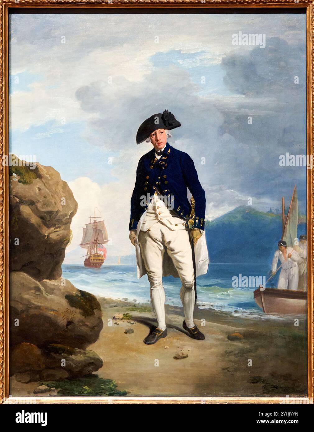 Captain Arthur Phillip, (1738-1814), 1786, Von Francis Wheatley, National Portrait Gallery, London, Großbritannien Stockfoto