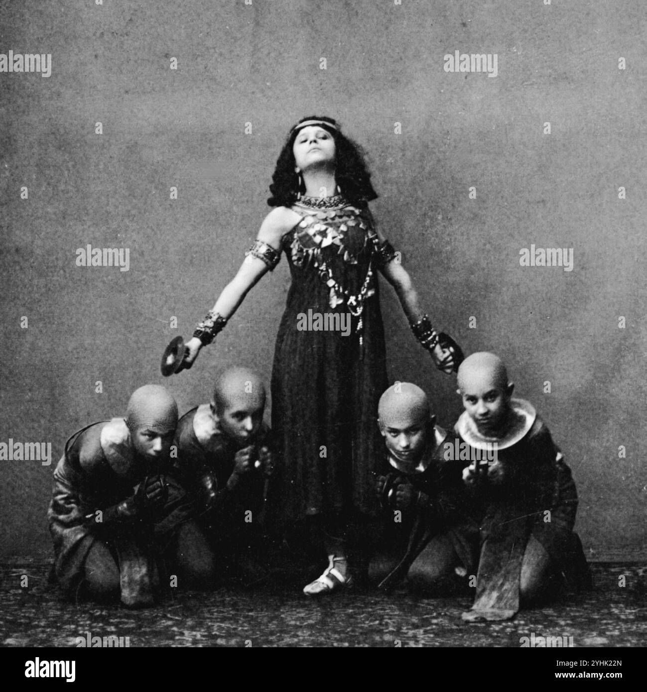 Sofia Fedorova als Hita. Die Tochter des Pharaos - 1909 Stockfoto