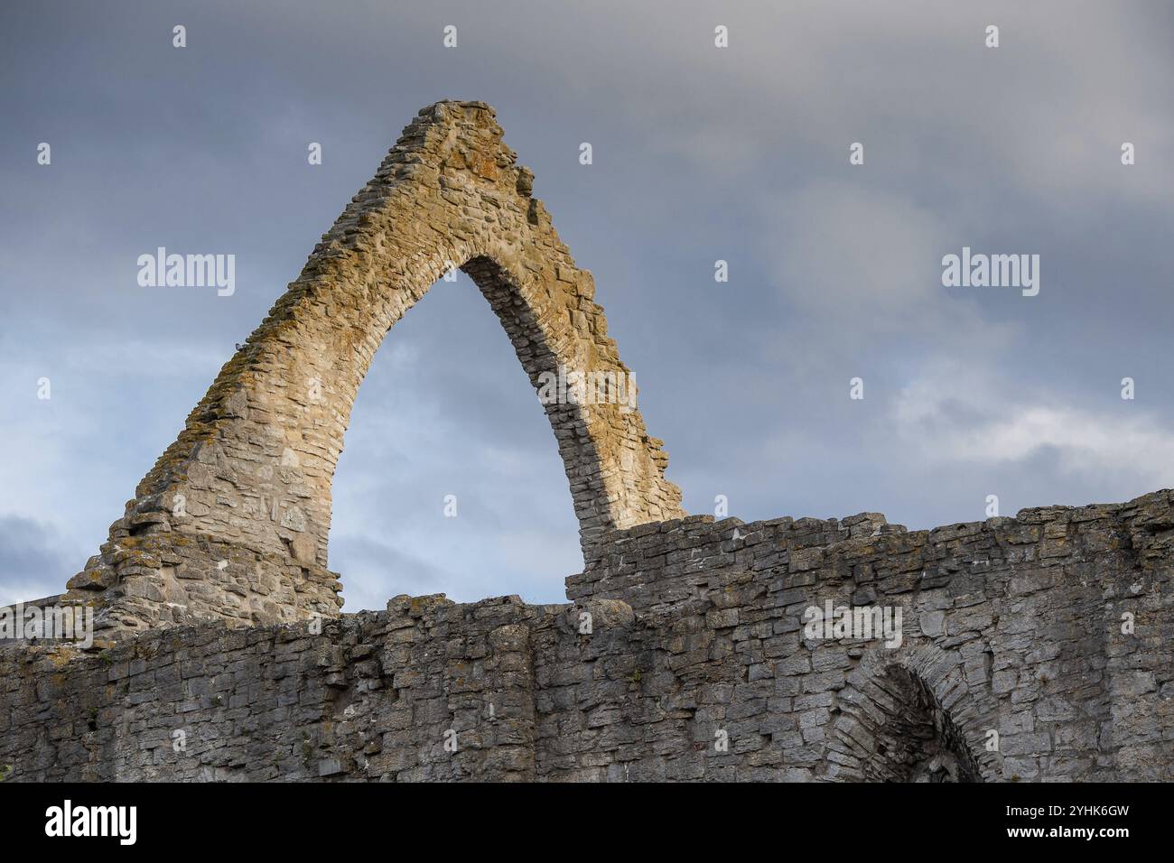 Kirchenruinen, Hansestadt Visby, UNESCO-Weltkulturerbe, Gotland Island, Schweden, Europa Stockfoto