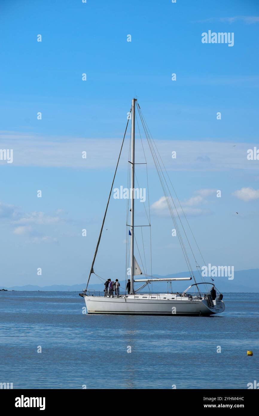 Meereslandschaft, Sommerzeit, Urlaub, Conept, Stockfoto