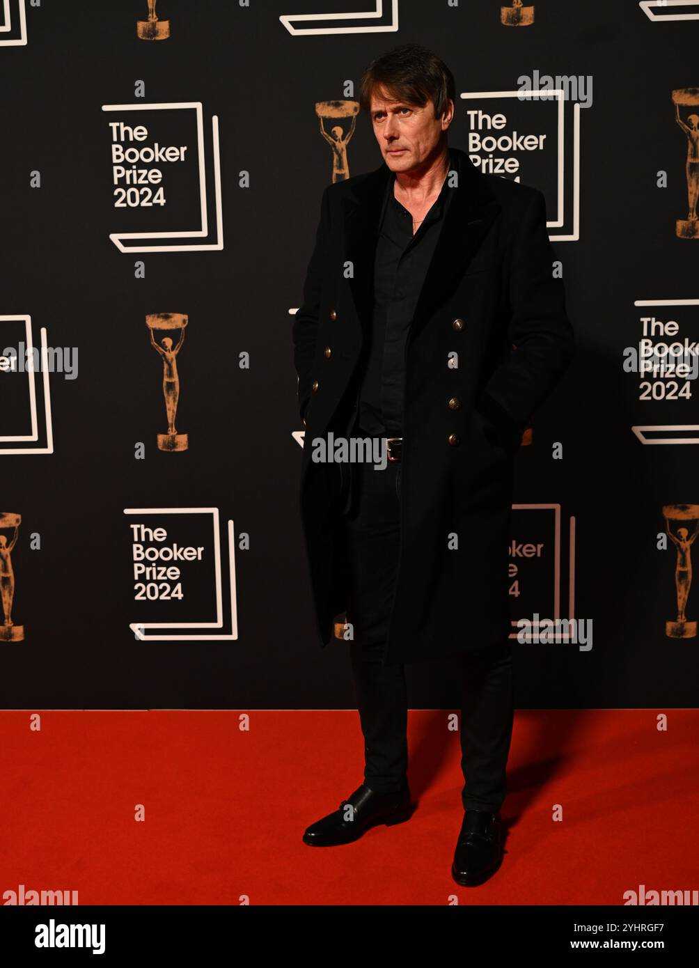 LONDON, GROSSBRITANNIEN. November 2024. Brett Anderson nimmt an der Verleihung des Booker Prize 2024 im Old Billingsgate London Teil. (Foto von 李世惠/siehe Li/Picture Capital) Credit: Siehe Li/Picture Capital/Alamy Live News Stockfoto