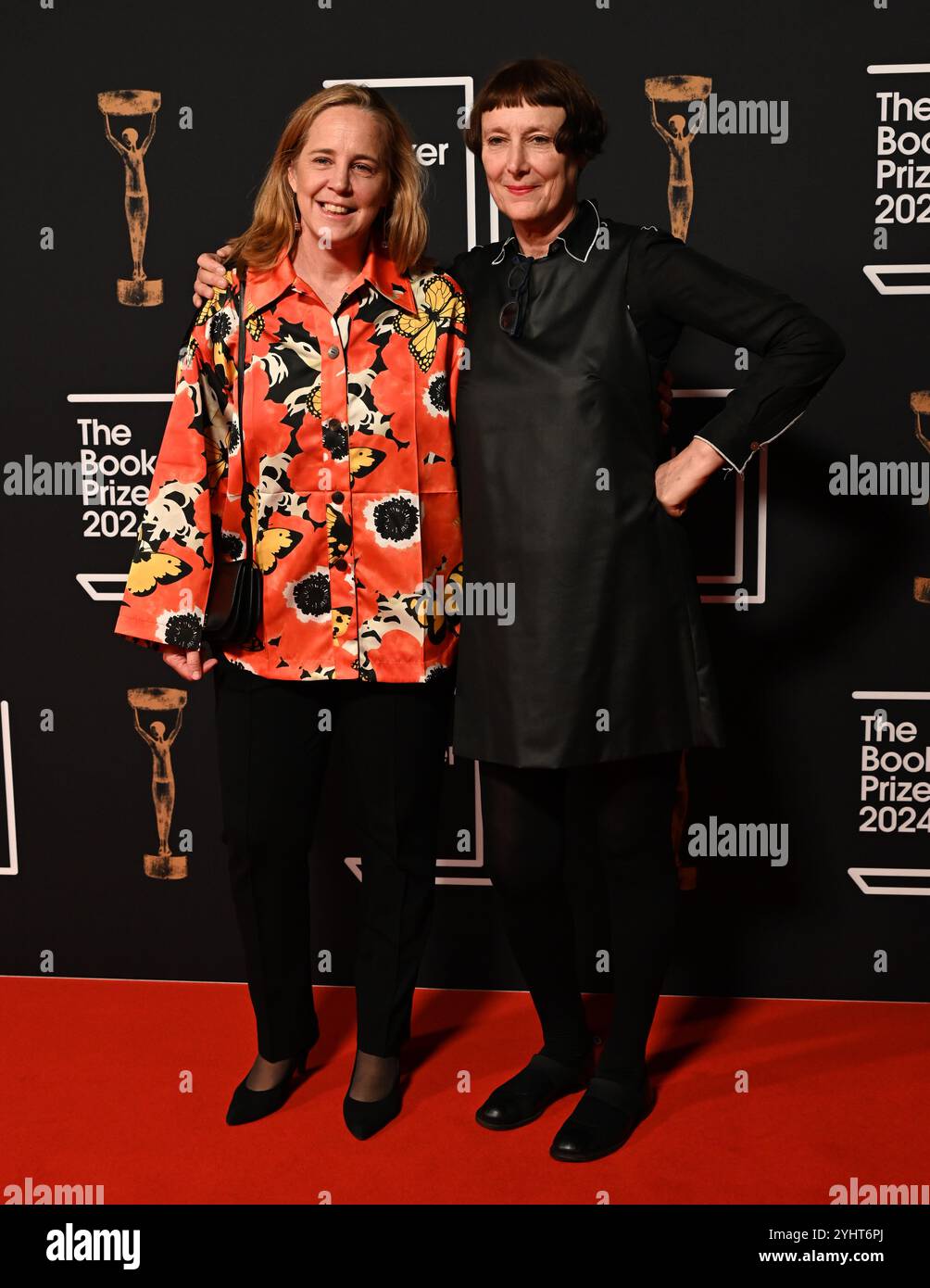 LONDON, GROSSBRITANNIEN. November 2024. Cornelia Parker OBE nimmt an der Verleihung des Booker Prize 2024 im Old Billingsgate London Teil. (Foto von 李世惠/siehe Li/Picture Capital) Credit: Siehe Li/Picture Capital/Alamy Live News Stockfoto