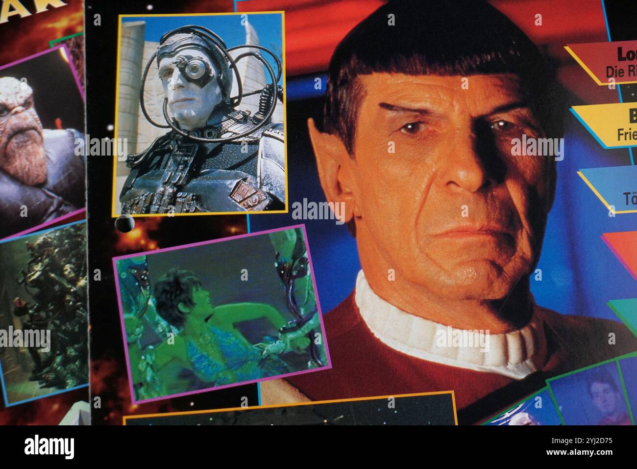 Star Trek Mr. Spock and Crew – Fan Collection Stockfoto