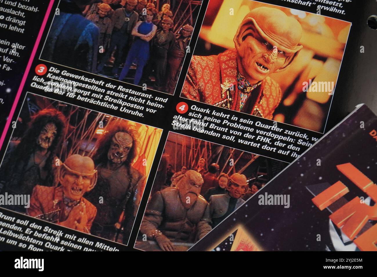 Star Trek Quark Ferengi - Fan Kollektion Stockfoto