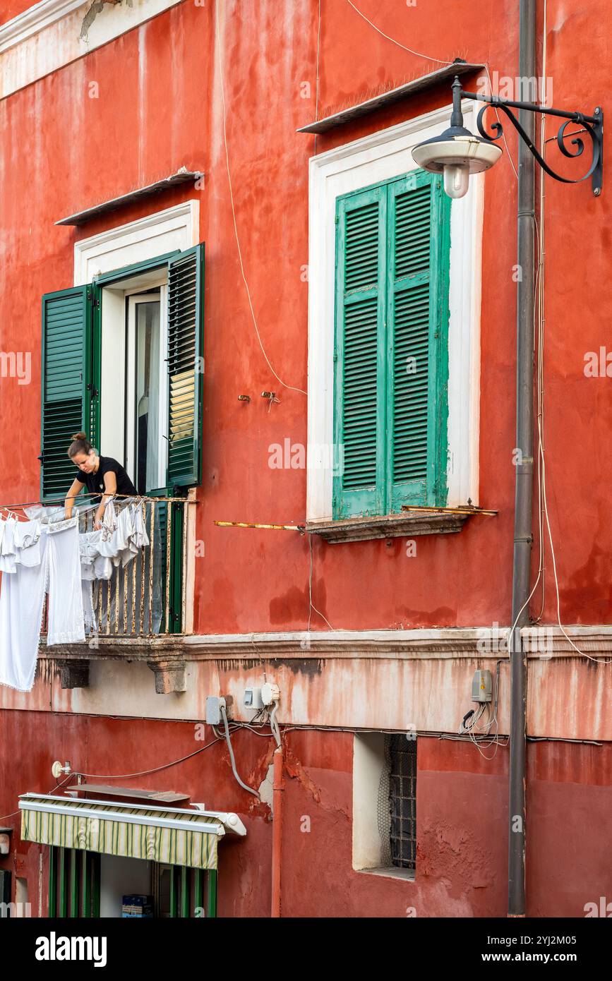 Marina Grande, Procida, Campania, Italien Stockfoto