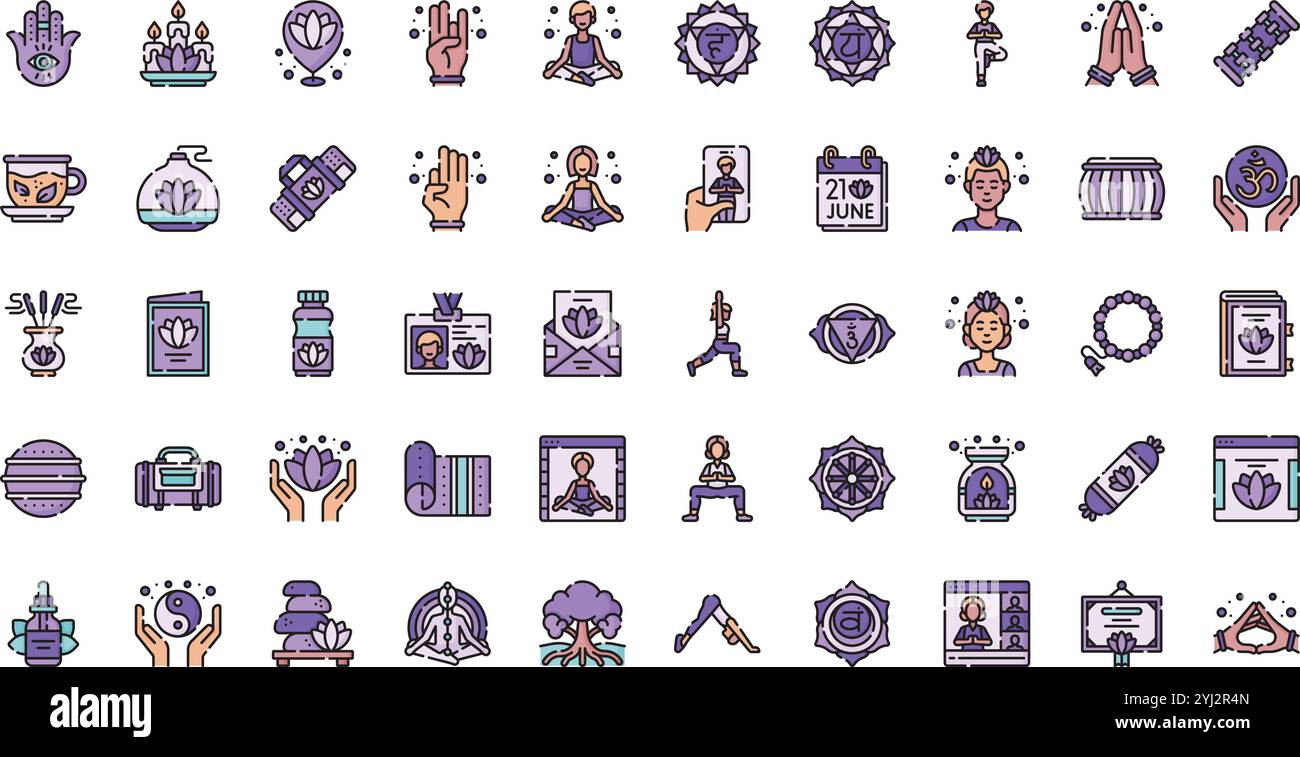 Hochwertige Sammlung von Vektorsymbolen mit editierbarer Kontur. Ideal für professionelle und kreative Projekte. Stock Vektor