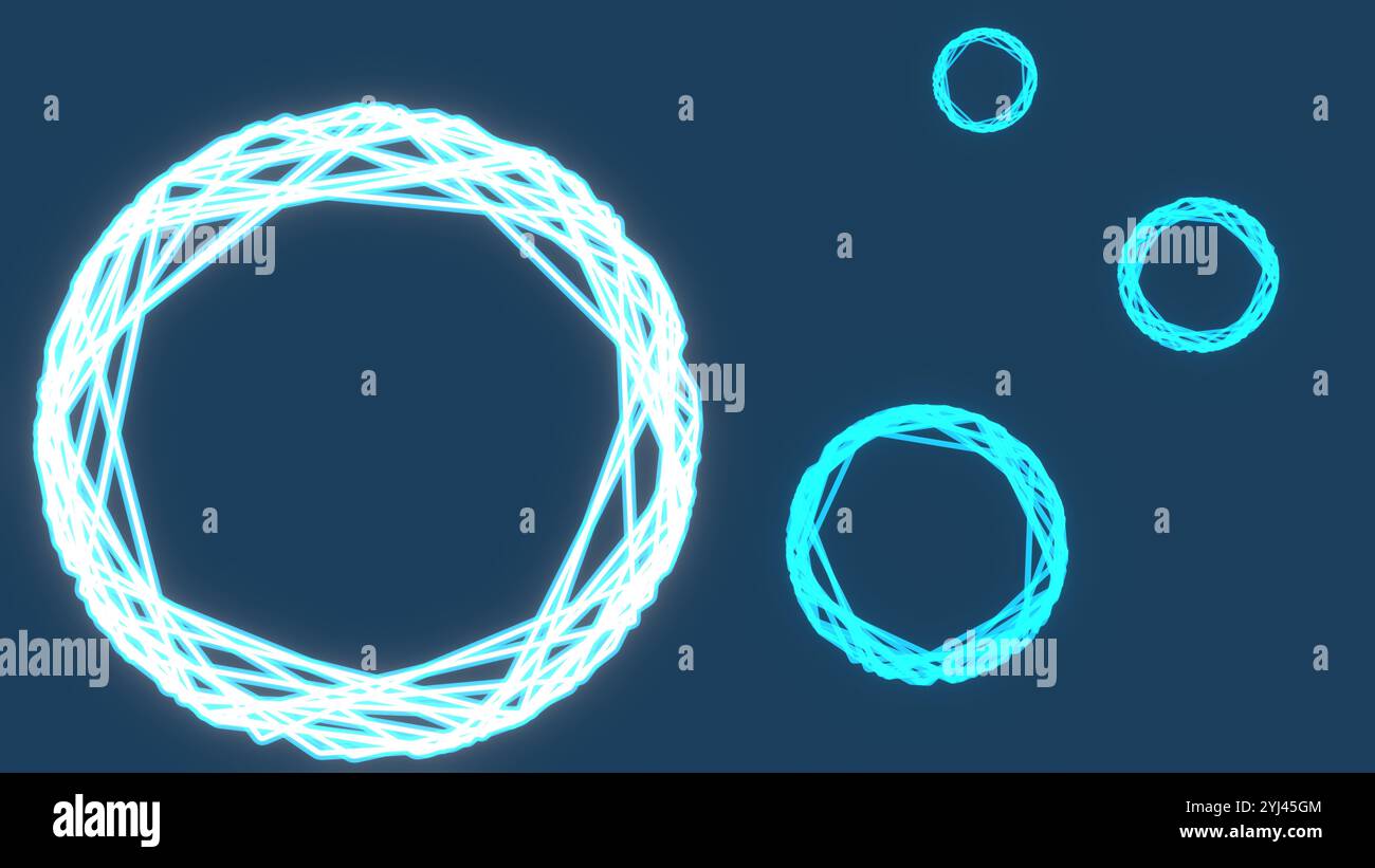 Abstrakter weißer blauer Hintergrund Stockfoto