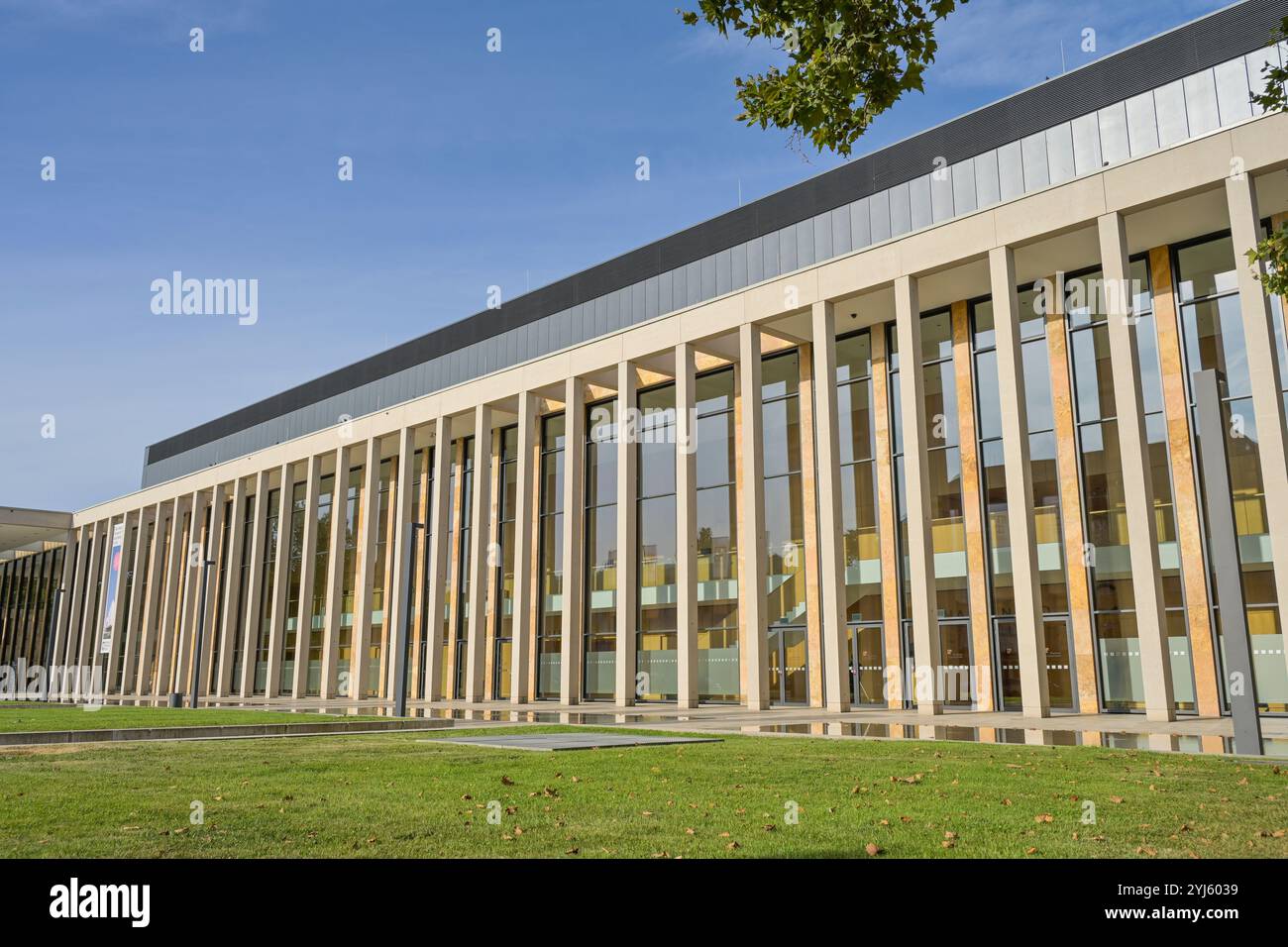 RheinMain CongressCenter RMCC, Friedrich-Ebert-Allee, Wiesbaden, Hessen, Deutschland Stockfoto