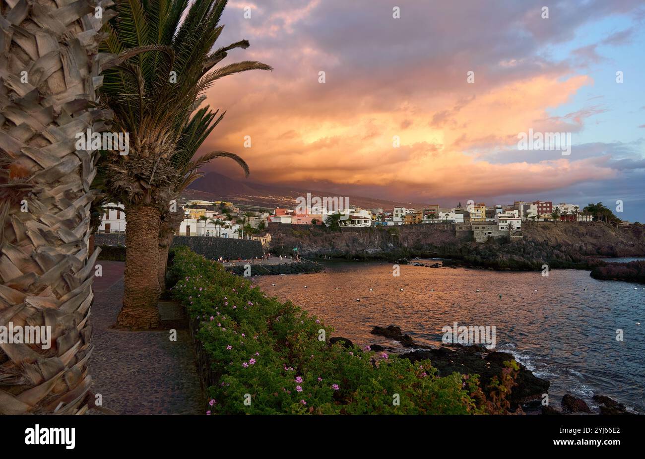 Playa de Alcalá Stockfoto