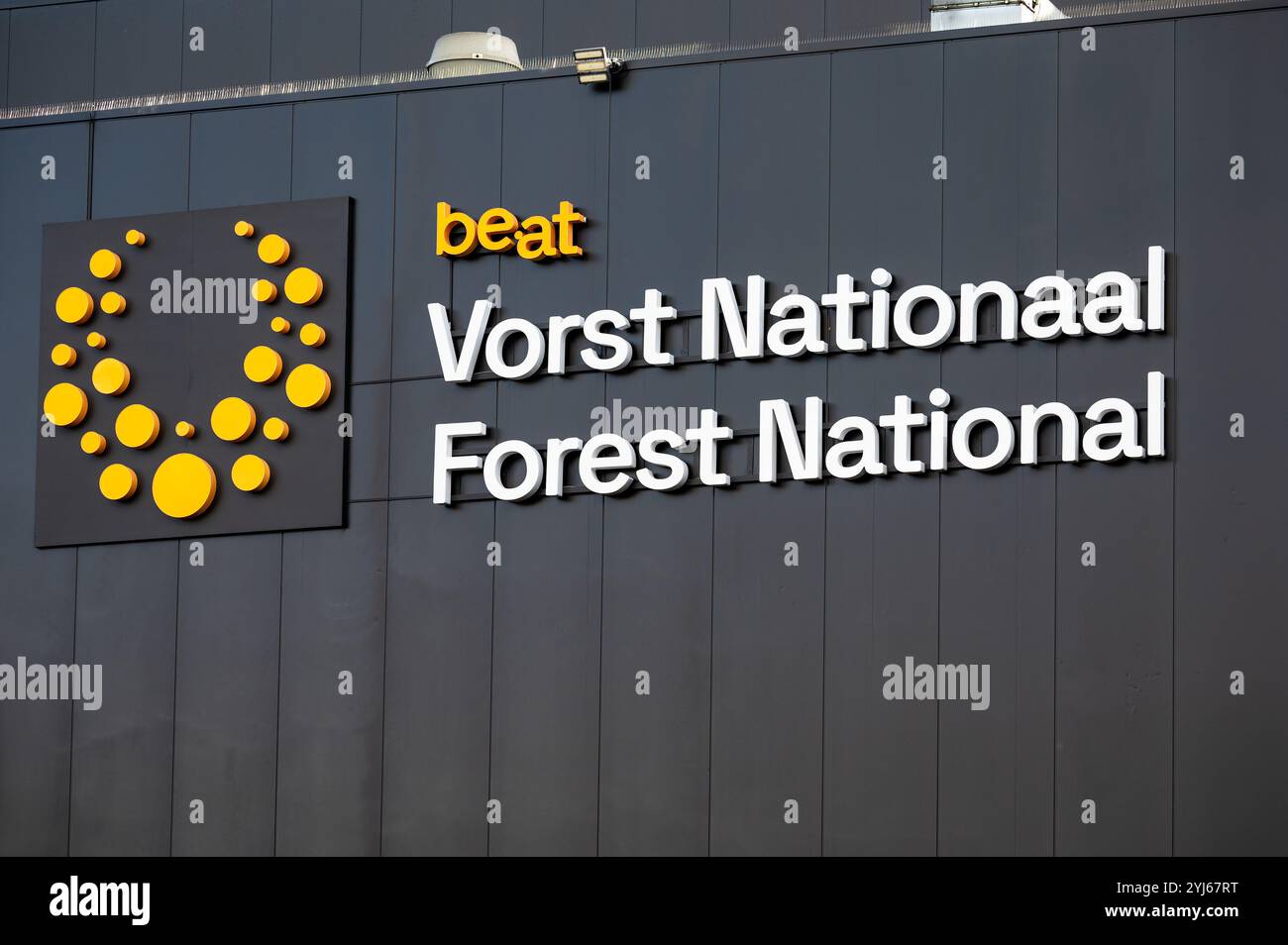 Konzert- und Aufführungssaal des Forest National in Forest, Brüssel, Belgien, 11. November 2024 Stockfoto