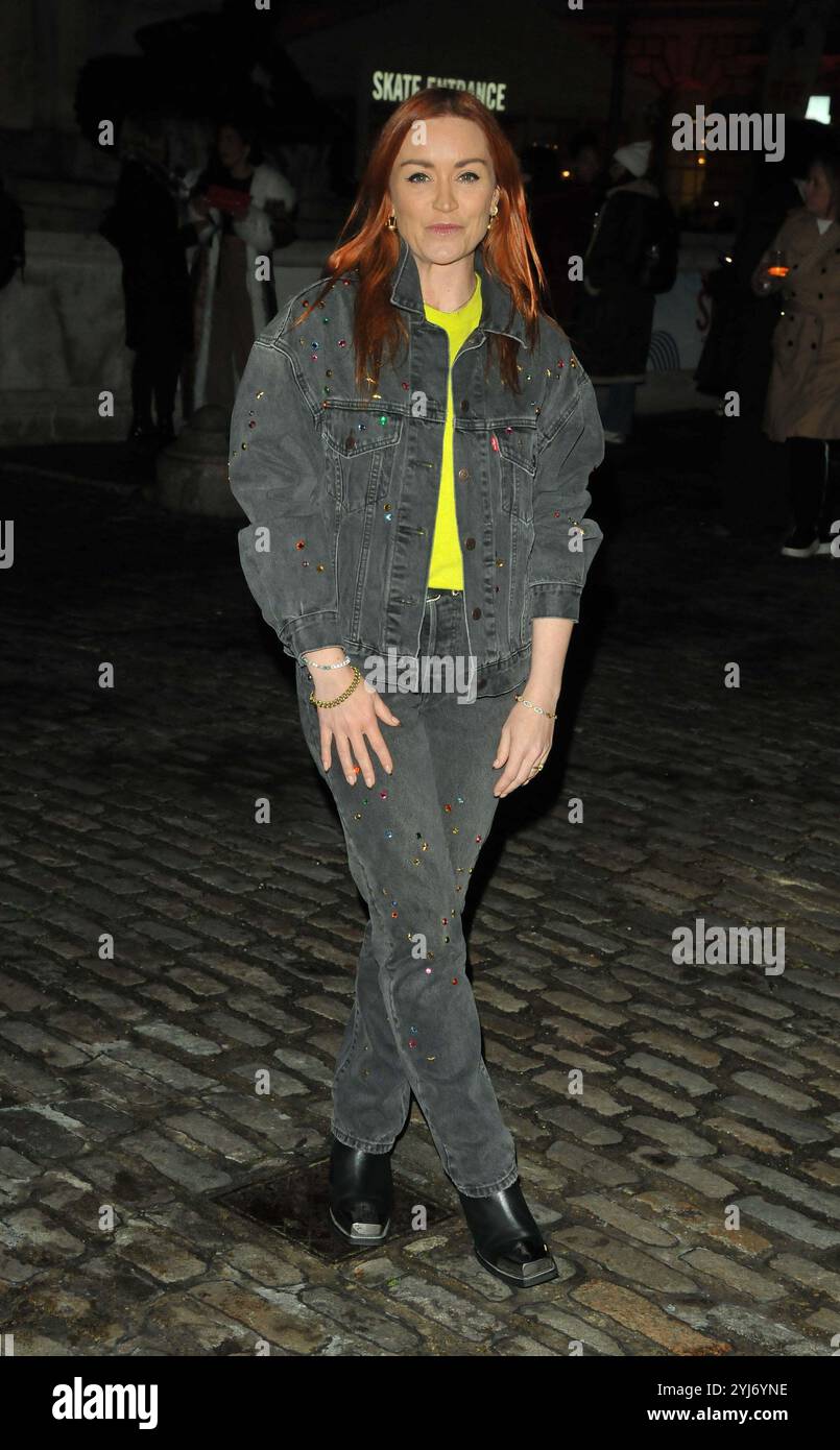 London, Großbritannien. November 2024. Arielle Free beim SKATE AT at Somerset House, Somerset House, The Strand, am Dienstag, den 12. November 2024 in London, England, Großbritannien. CAP/CAN © CAN/Capital Pictures Credit: Capital Pictures/Alamy Live News Stockfoto