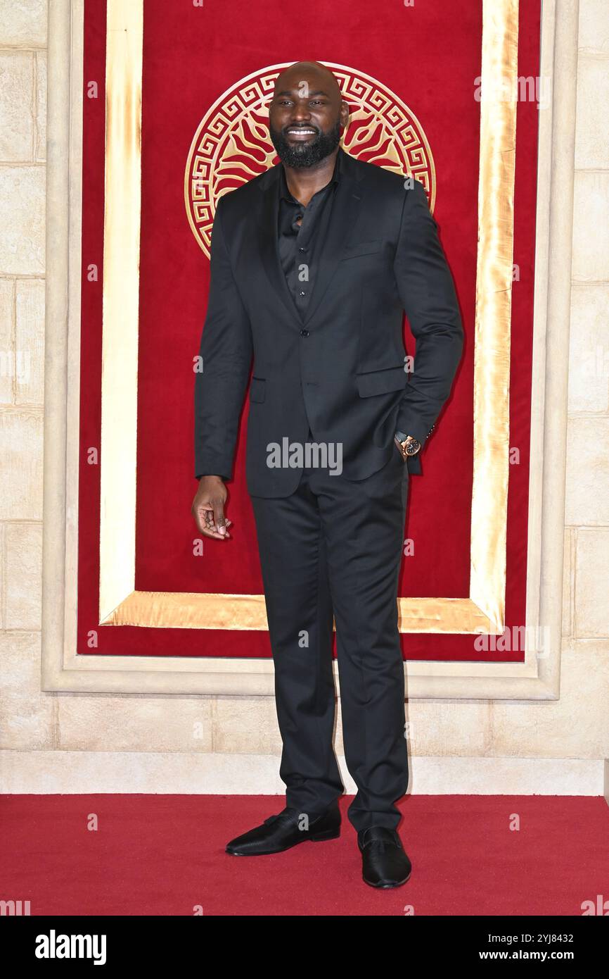 London, Großbritannien. November 2024. CHIDI Ajufo bei der Royal Film Performance und Global Premiere von Gladiator II im Odeon Luxe, Leicester Square. Quelle: Nils Jorgensen/Alamy Live News Stockfoto