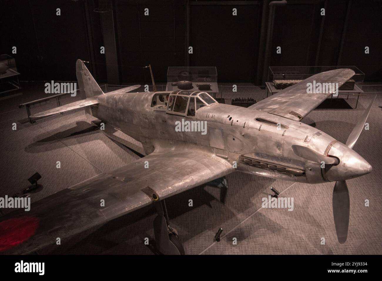 Fliegende Schwalbe Kawasaki Ki-61 Typ 3 Jagdflugzeug Stockfoto