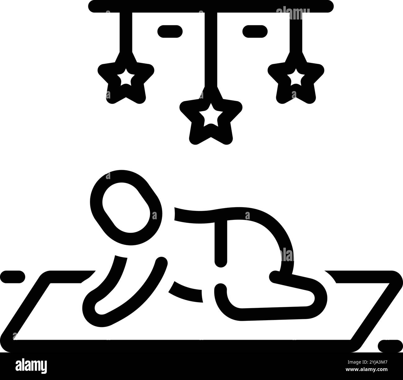 Symbol für Baby, Nachkommen Stock Vektor