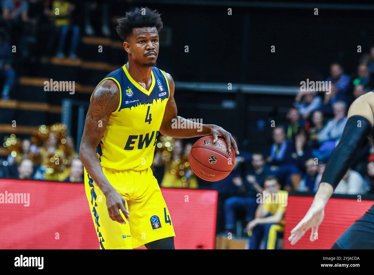 Oldenburg, 20. November 2019: Eurocup. Basketballspieler Gerry Blakes in Aktion während des Spiels Stockfoto