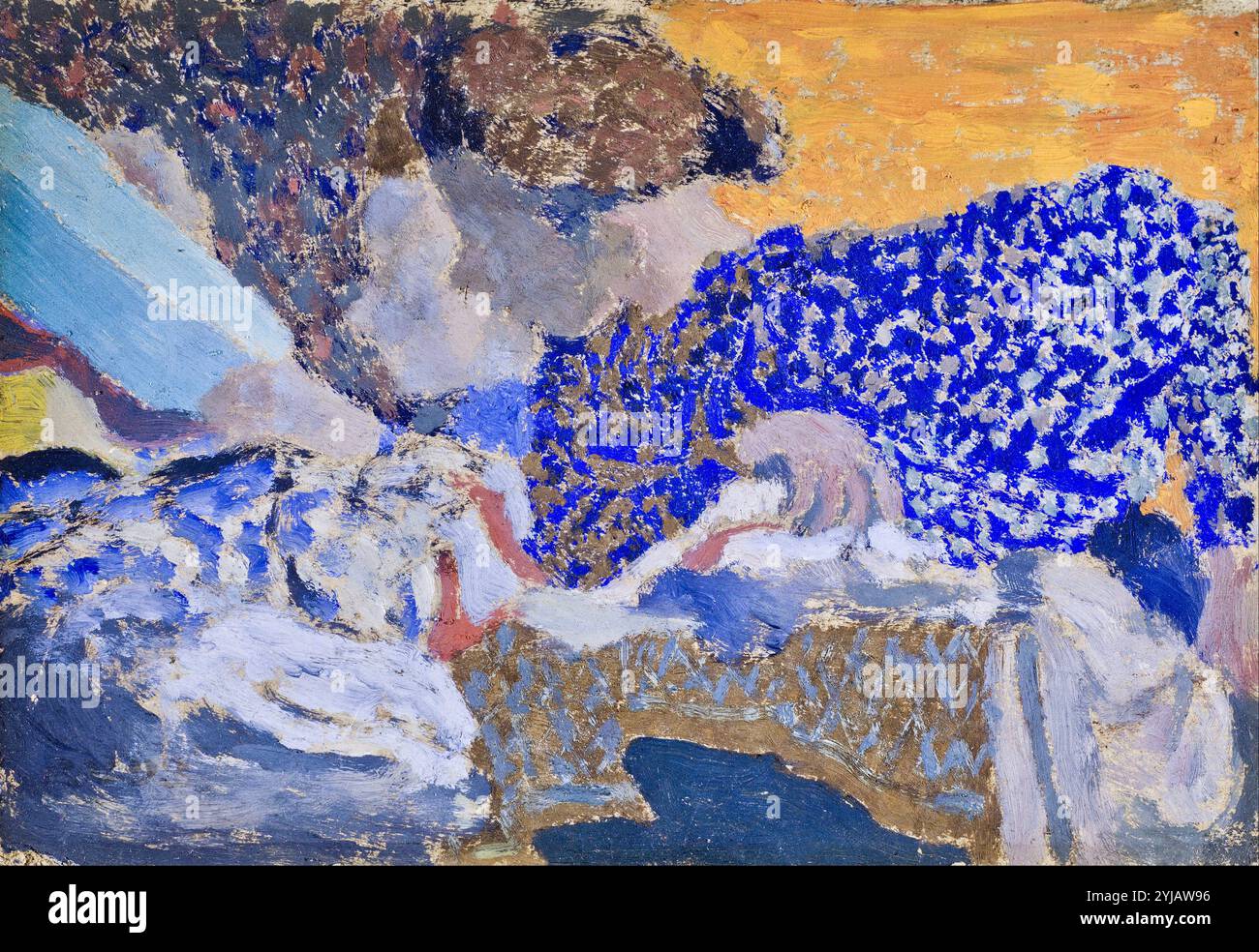 Edouard Vuillard - zwei Näherinnen im Arbeitszimmer - 1893 Stockfoto