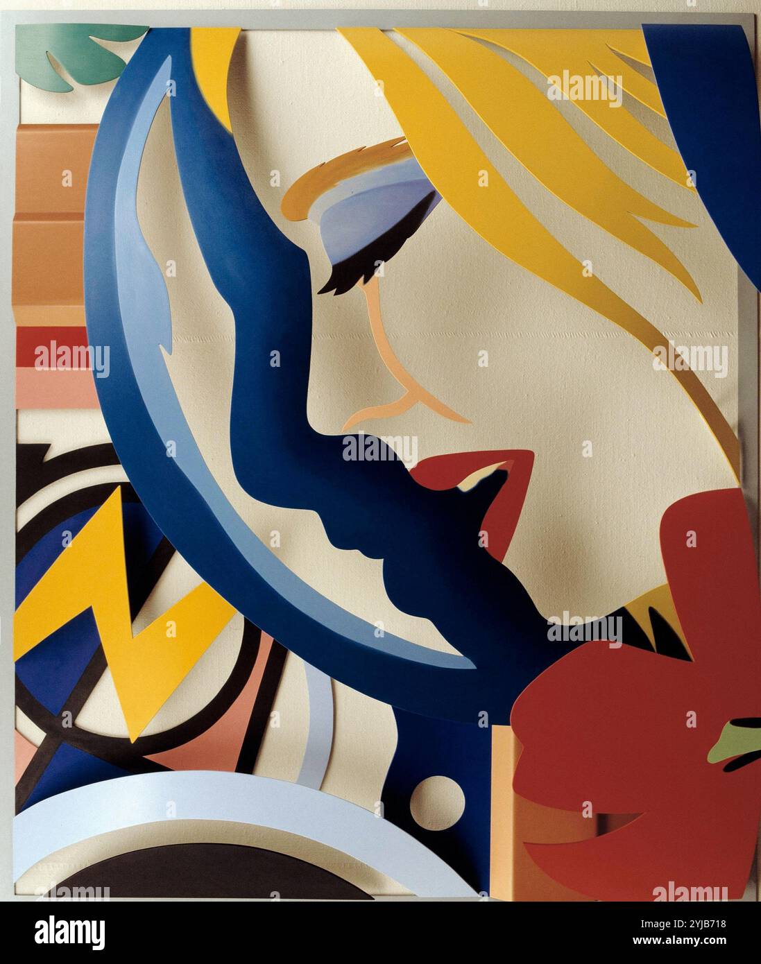 WESSELMANN, Tom. PINTOR NORTEAMERICANO. 1931 - 2004. SIN TITULO. Stockfoto