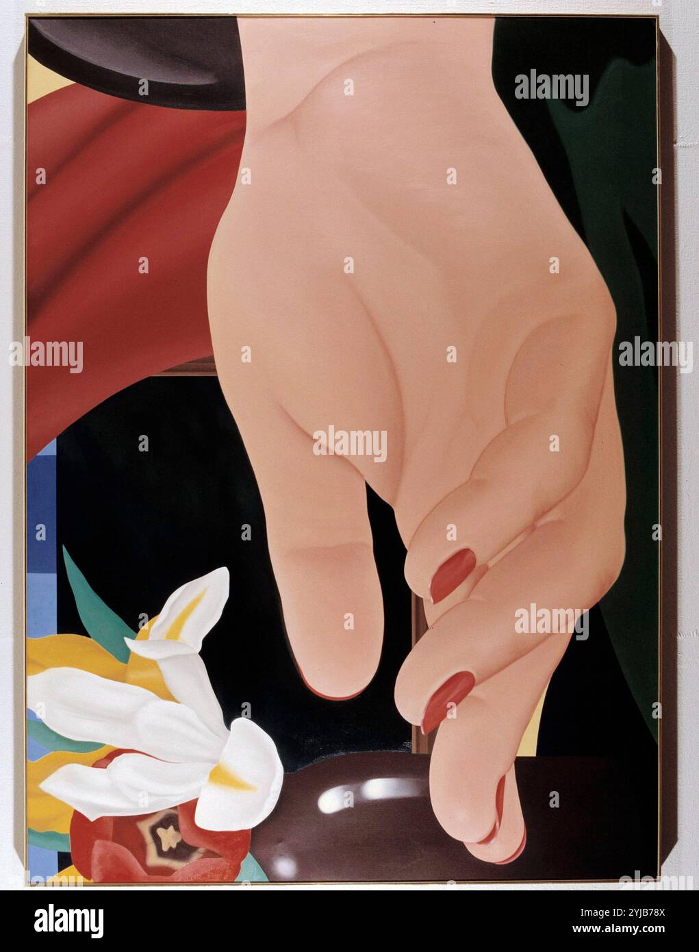 WESSELMANN, Tom. PINTOR NORTEAMERICANO. 1931 - 2004. "Singen¿S HAND', AÑOS 1972 - 1982. Stockfoto