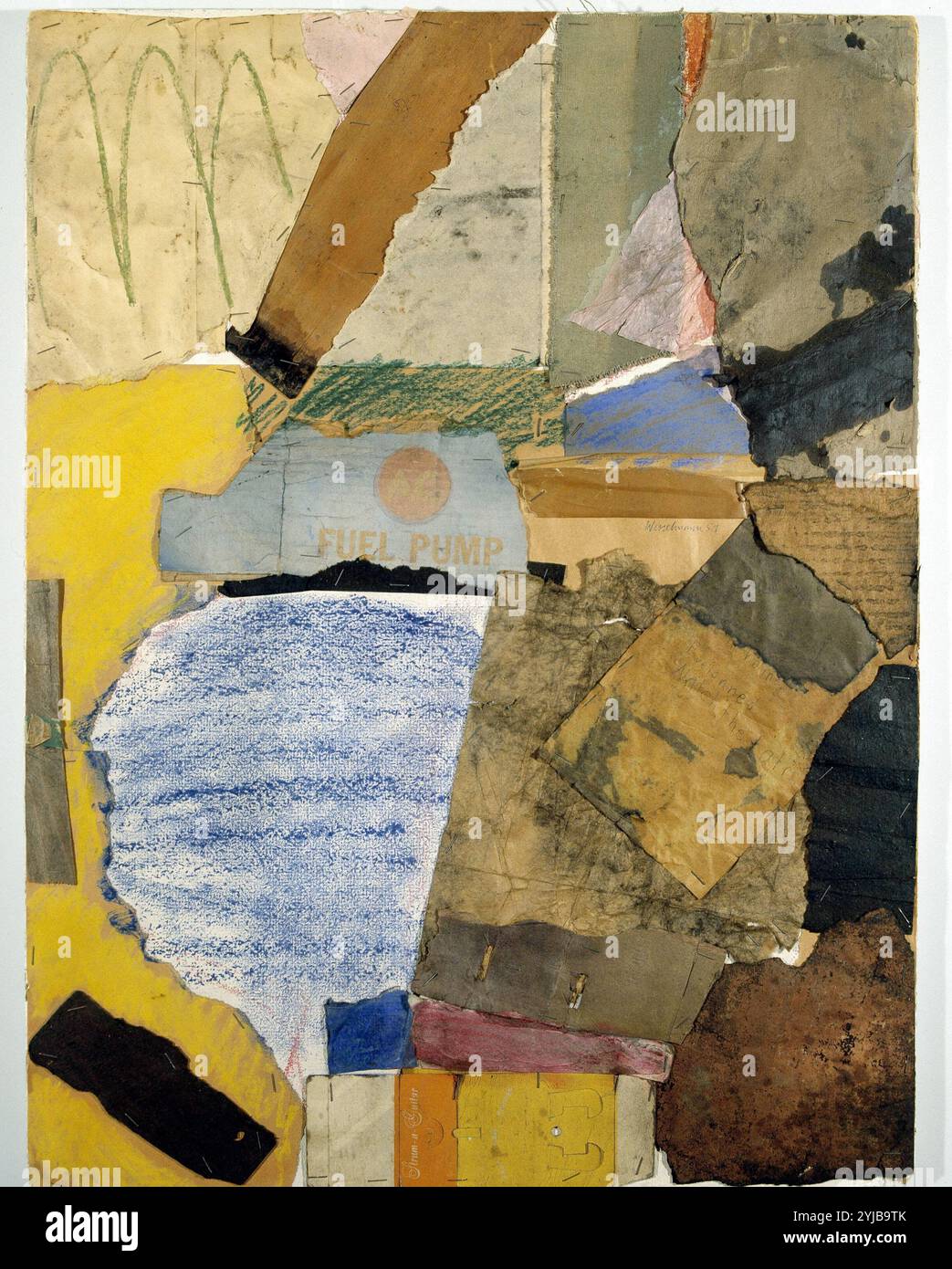 WESSELMANN, Tom. PINTOR NORTEAMERICANO. 1931 - 2004. 'GREEN CAMP TEICH', AÑO 1959. Stockfoto