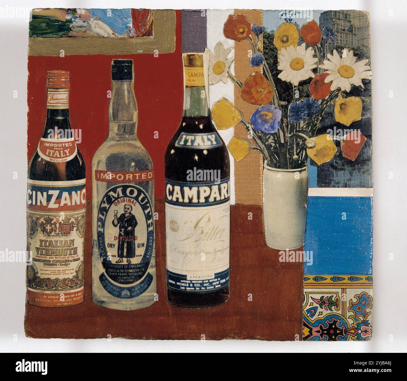 WESSELMANN, Tom. PINTOR NORTEAMERICANO. 1931 - 2004. "Kleine STILL LIFE/1', AÑO 1962. Stockfoto