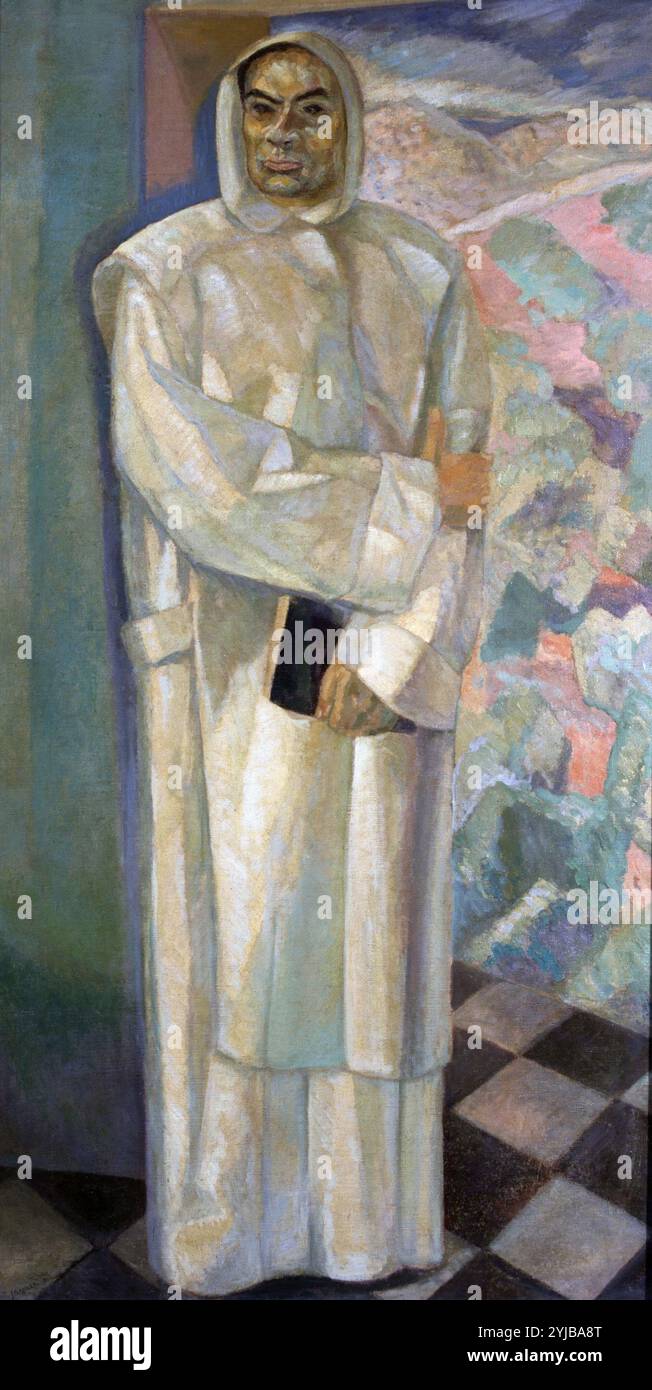DARIO, RUBEN ( FELIX RUBEN GARCIA SARMIENTO ) ESCRITOR NICARAGUENSE 1867-1916 ' RUBEN DARIO VESTIDO DE MONJE ' OLEO DE DANIEL VAZQUEZ DIAZ HOGAR CULTURAL COSTA BLANCA. ALTEA ATENCION: AUTOR CONTEMPORANEO SUJETO A COPYRIGHT ©. EL CLIENTE FINAL ES RESPONSABLE DE LA GESTION DE LOS DERECHOS DE AUTOR CON LAS SOCIEDADES EXISTENTES DE GESTION DE DERECHOS O DIRECTAMENTE CON LOS ORGANISMOS TITULARES DE LOS MISMOS. Stockfoto DARIO, RUBEN ( FELIX RUBEN GARCIA SARMIENTO ) ESCRITOR NICARAGUENSE 1867-1916 ' RUBEN DARIO VESTIDO DE MONJE ' OLEO DE DANIEL VAZQUEZ DIAZ HOGAR CULTURAL COSTA BLANCA. ALTEA ATENCION: AUTOR CONTEMPORANEO SUJETO A COPYRIGHT ©. EL CLIENTE FINAL ES RESPONSABLE DE LA GESTION DE LOS DERECHOS DE AUTOR CON LAS SOCIEDADES EXISTENTES DE GESTION DE DERECHOS O DIRECTAMENTE CON LOS ORGANISMOS TITULARES DE LOS MISMOS. Stockfoto