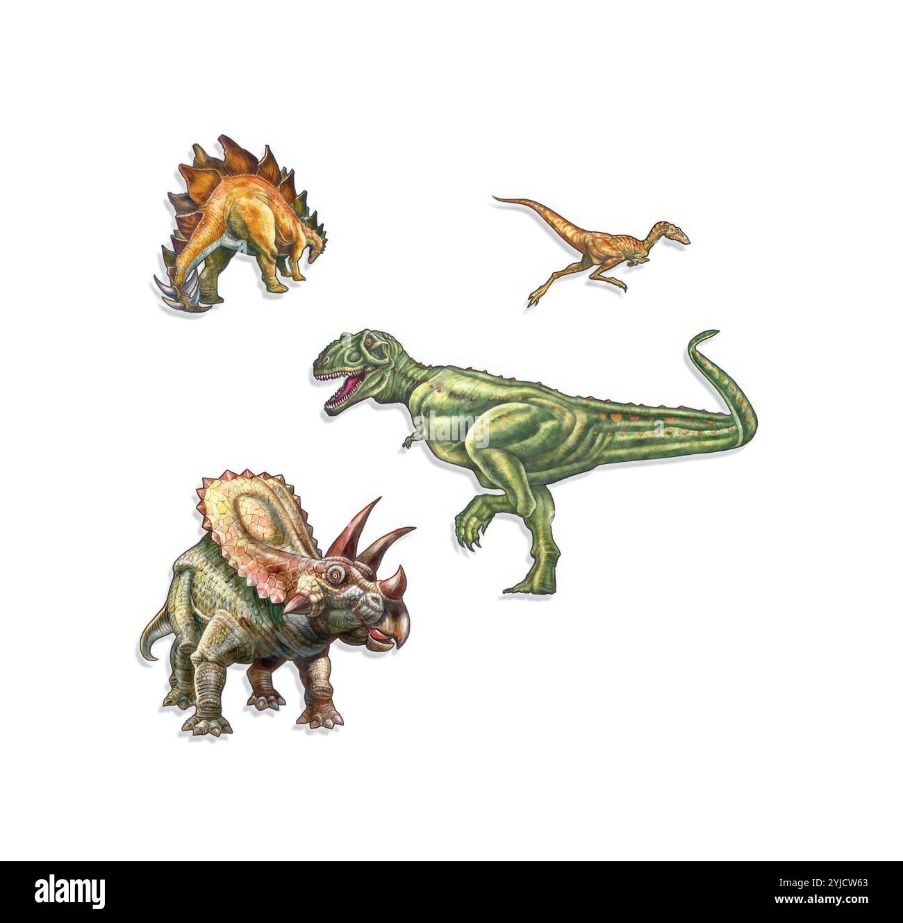 Dinosaurier. Stockfoto