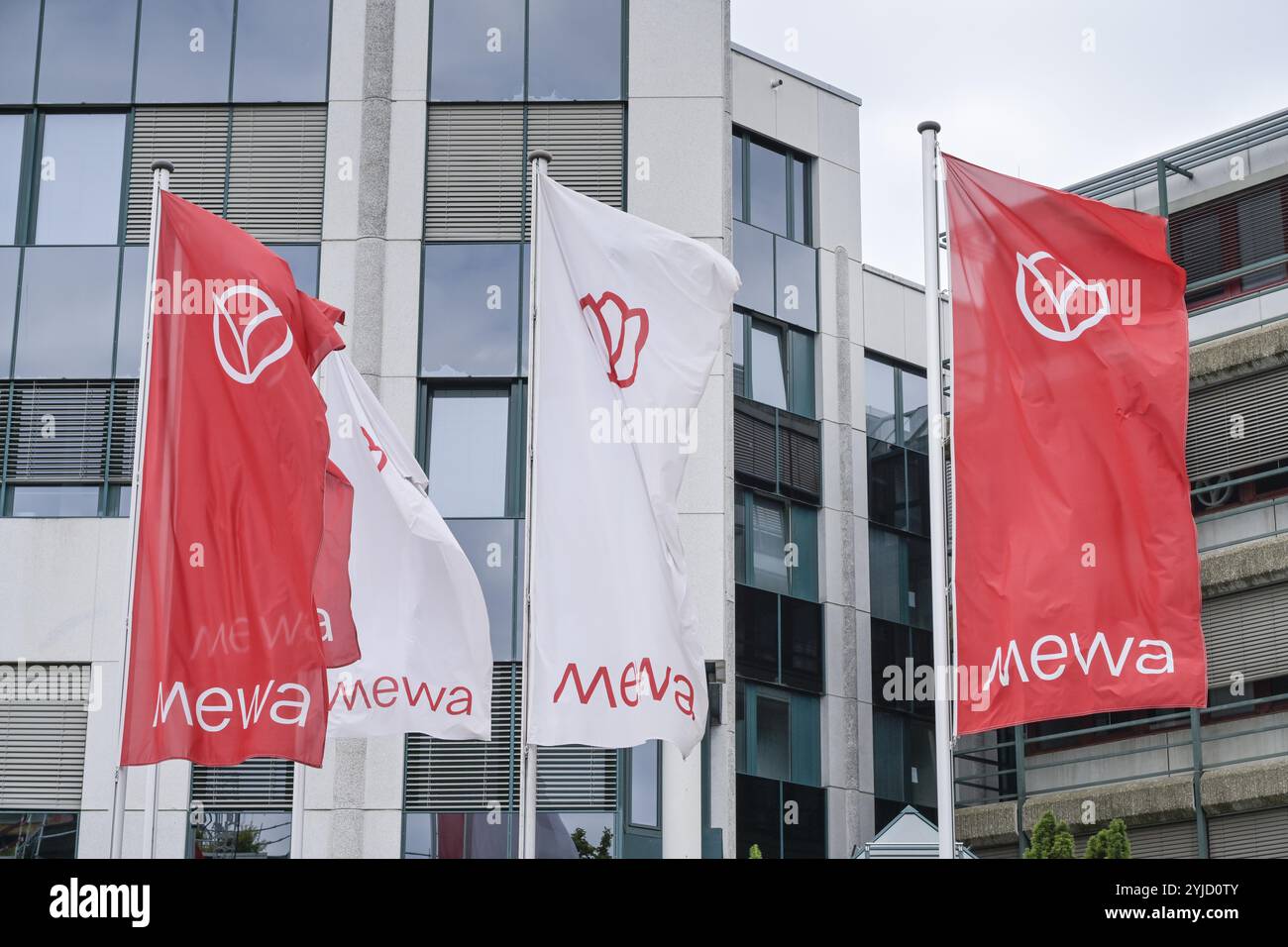 MEWA Hauptsitz, John-F.-Kennedy-Straße, Wiesbaden, Hessen, Deutschland Europa Stockfoto