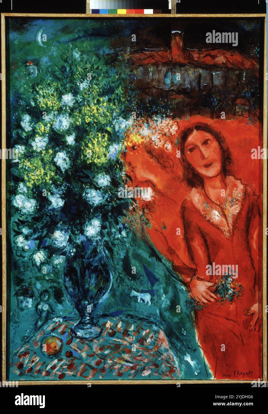 Erinnerungen an einen Künstler. Museum: PRIVATE SAMMLUNG. Autor: MARC CHAGALL. Copyright: Dieses Bildmaterial ist nicht gemeinfreie Inhalte. Es liegt in Ihrer Verantwortung, vor der Veröffentlichung alle erforderlichen Genehmigungen Dritter vom Urheberrechtler in Ihrem Land einzuholen. Stockfoto