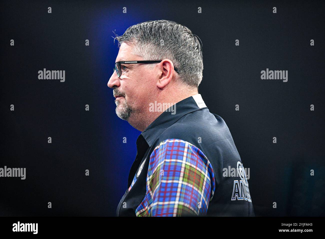 WV Active, Aldersley, Wolverhampton, Großbritannien. November 2024. 2024 PDC Grand Slam of Darts, Tag 6; Gary Anderson Credit: Action Plus Sports/Alamy Live News Stockfoto