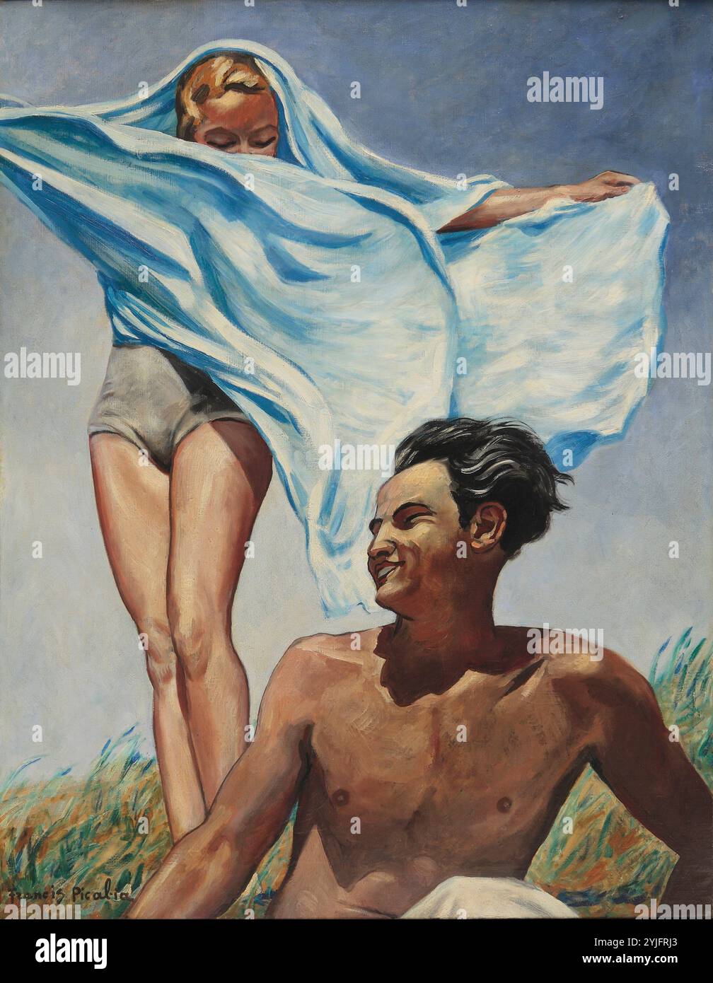 Printemps (Frühling). Museum: Michael Werner Gallery, New York. Autor: FRANCIS PICABIA. Stockfoto