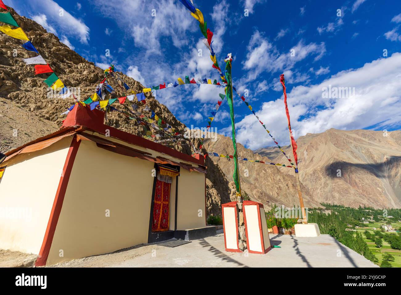 Turtuk Dorf, Diskit, Jammu und Kaschmir, Indien Stockfoto