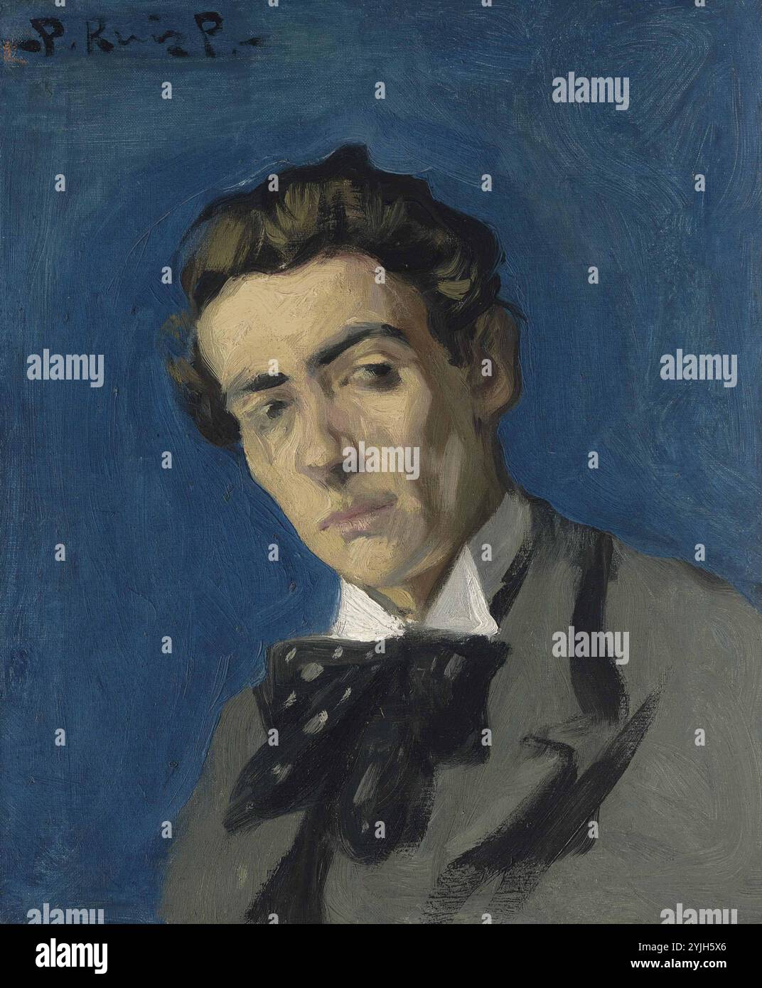 Portrait von Dionís Renart (1878-1946). Museum: private Sammlung. Autor: Pablo Picasso. Stockfoto