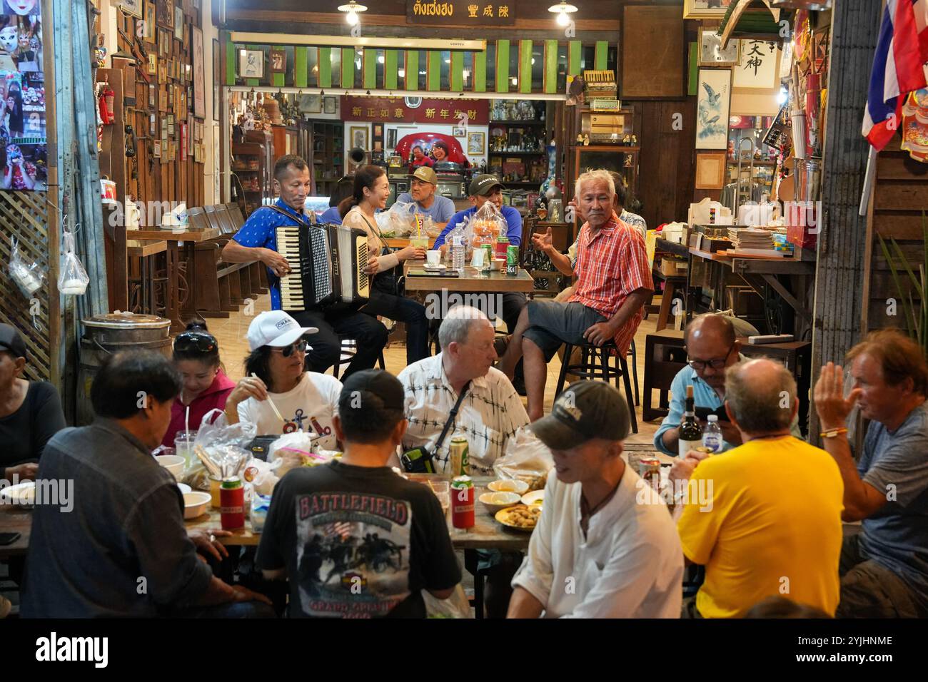 Chak Ngaew Chinese Market in der Nähe des Pattaya District Chonburi in Thailand Asien Stockfoto