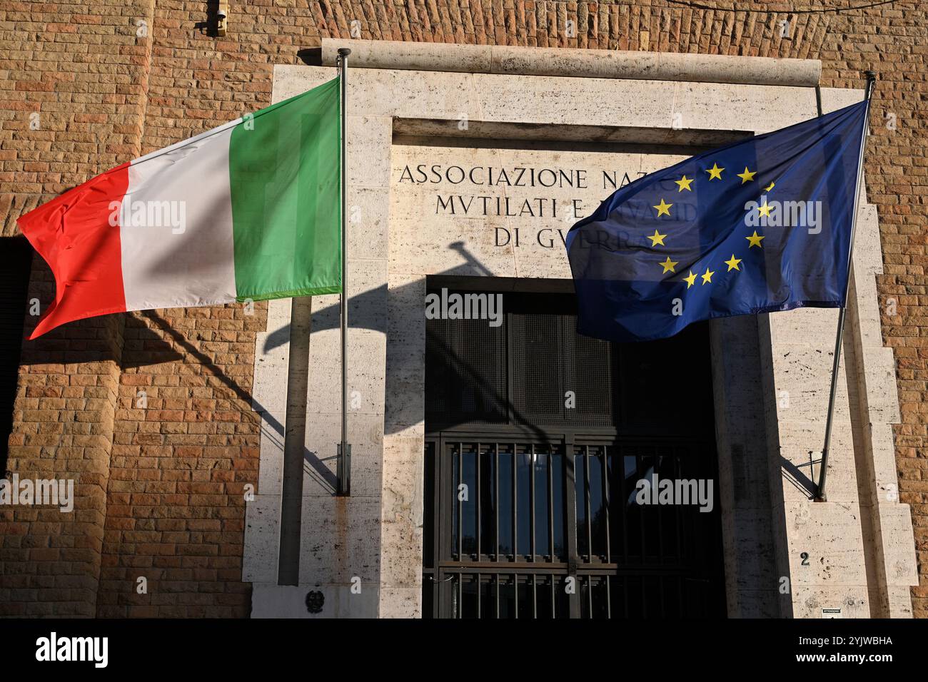 Rom, Italien - 2. November 2024: Gebäude der Generalstaatsanwaltschaft der Italienischen Republik in Rom Stockfoto
