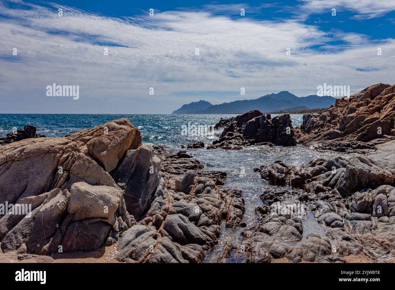 Barisardo Beach, Sardinien, Italien Stockfoto