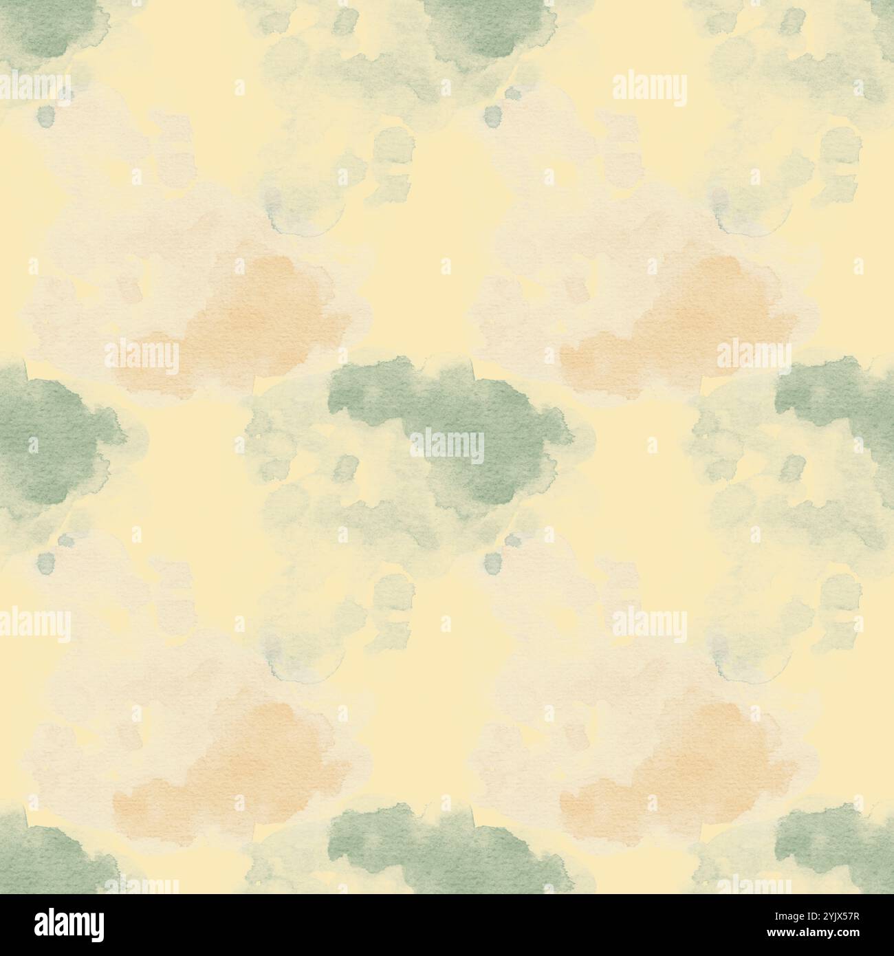 Nahtloses Muster mit Aquarellflecken Stockfoto