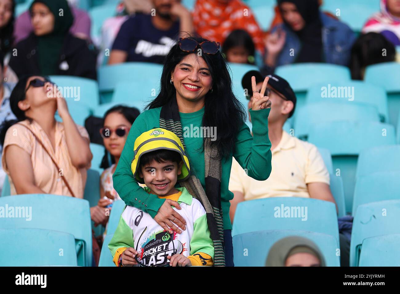 Sydney Cricket Ground, Sydney, Australien. November 2024. Zweite internationale T20 Cricket, Australien gegen Pakistan; Family Day at the Cricket Credit: Action Plus Sports/Alamy Live News Stockfoto