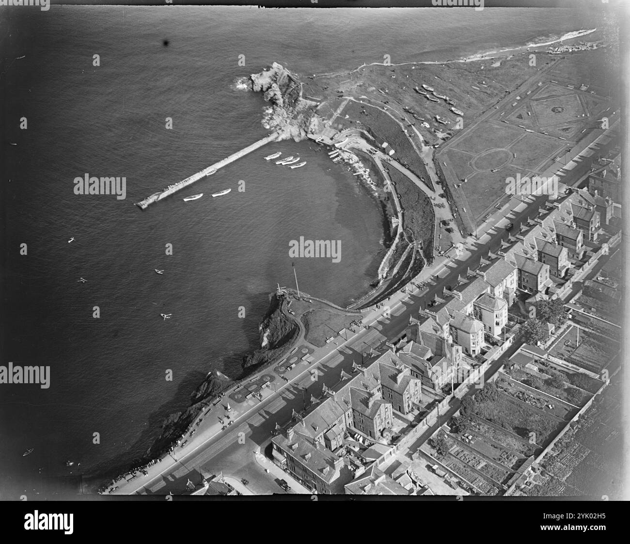 Cullercoats Bay, Cullercoats, Tyne &amp; Wear, c1930 s. Stockfoto