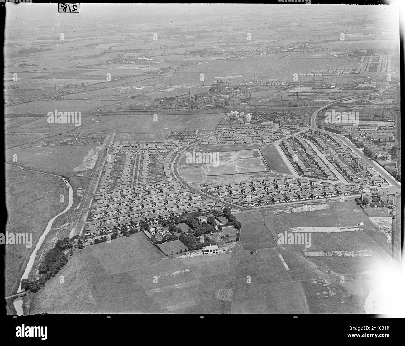 Bewsey Garden Vorort, Bewsey, Lancashire, 1930er Jahre. Stockfoto
