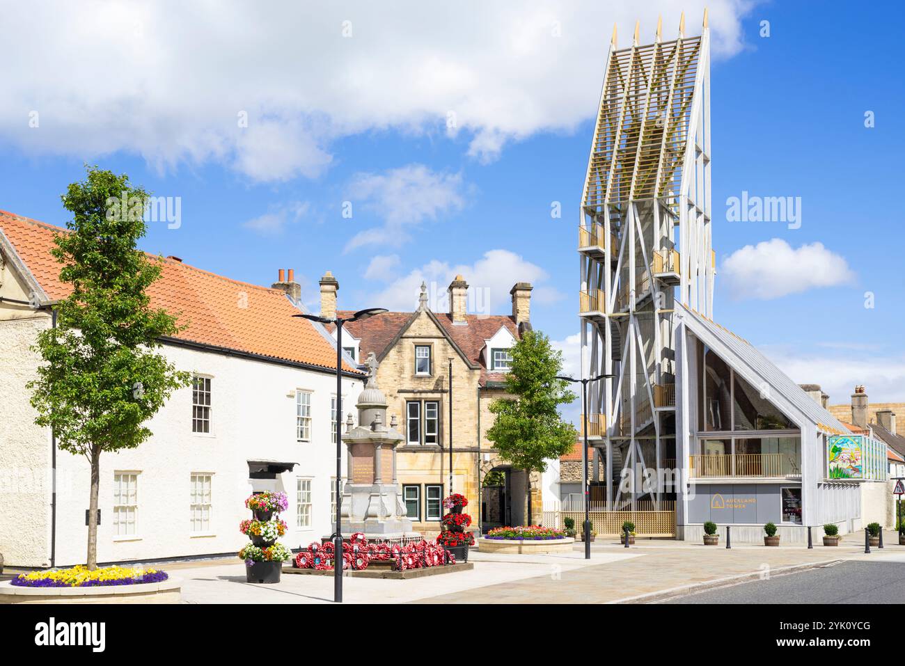 Bishop Auckland County Durham Auckland Tower im Auckland Project im Bishop Auckland County Durham Tees Valley England Großbritannien GB Europa Stockfoto